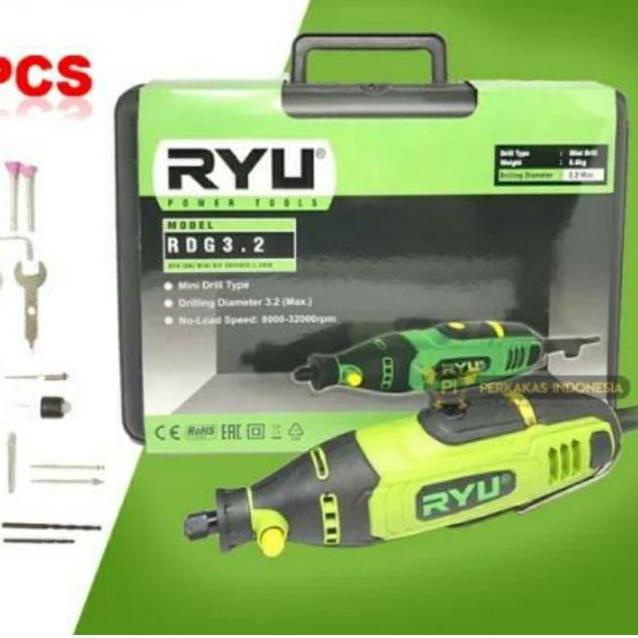 ○ RYU RDG 3.2 Mini die grinder set tuner gerinda bor mini RYU RDG3.2 Bor cun ♛