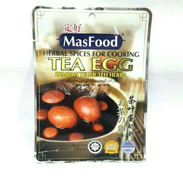 

Cha Ye Dan / Herbal Tea Egg Spicy / Telur Teh Herbal / Tea Egg Herbal / Bumbu Teh Telur Herbal