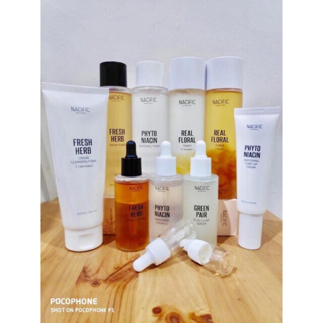 Natural Pasific Nasific Fresh Herb Origin Serum Toner Phyto Niacin Whitening Essence Toner (SHARE)