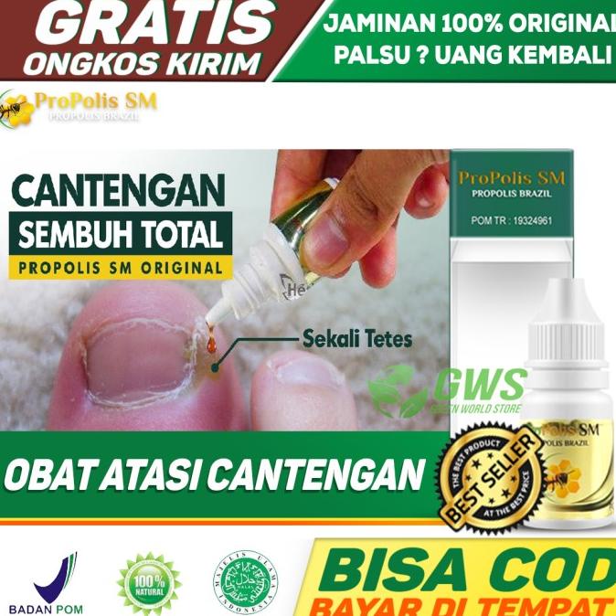 OBAT TETES CANTENGAN KUKU JEMPOL DI KAKI TANGAN HERBAL ALAMI BPOM