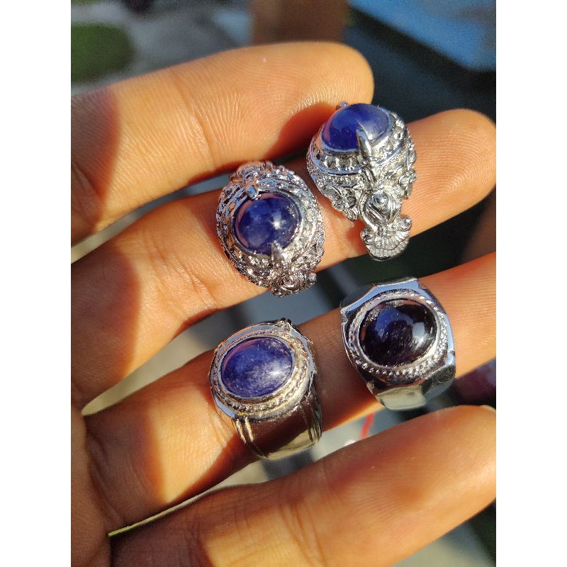 NATURAL blue safir afrika