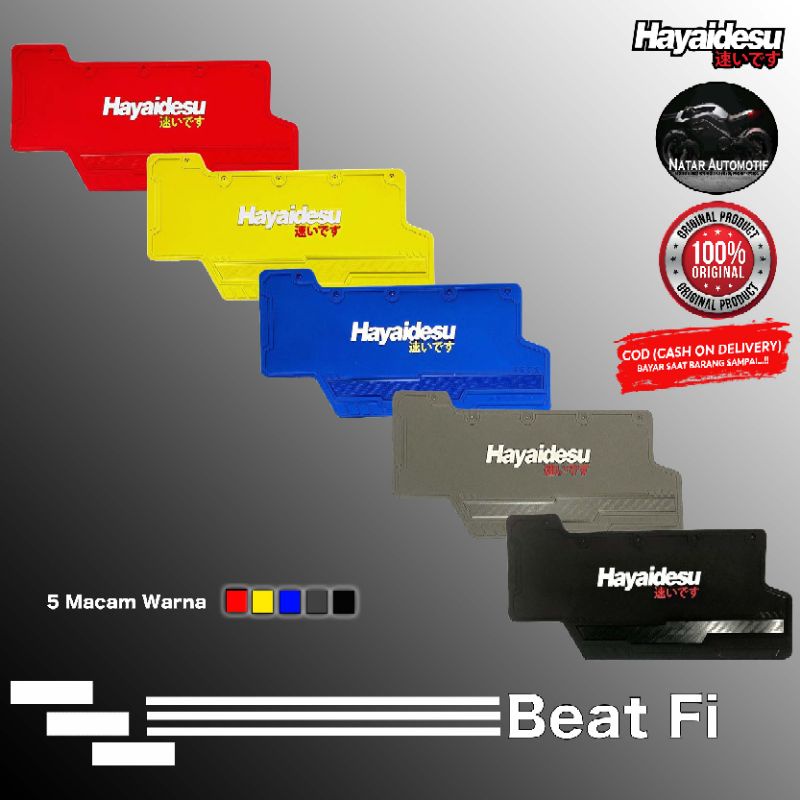 Mudflap Honda Beat Fi/Beat Esp/Beat Street/Vario 110 Fi 2012-2019/Vario 110 Fi non esp/Beat Fi