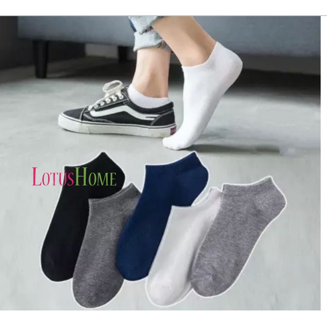 KAOS KAUS KAKI POLOS PRIA WANITA / KAOS KAKI PENDEK / KAOS KAKI SEMATA KAKI / KAOS KAKI FASHION / KAOS KAKI DEWASA OLAH RAGA / ANKLE SOCKS