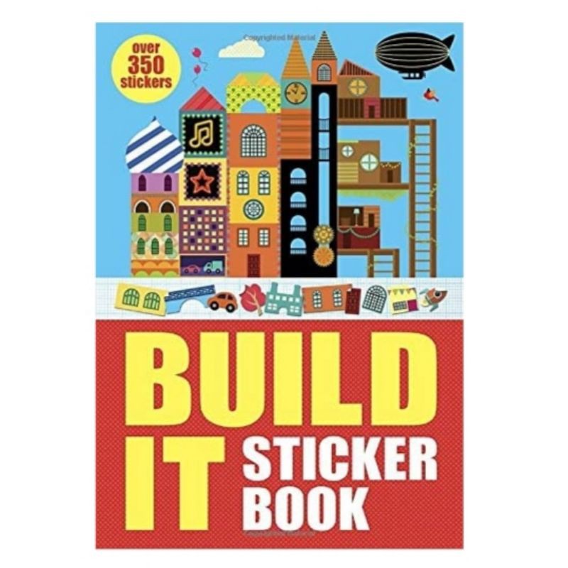 

Activity Book - BUILD IT STICKER BOOK