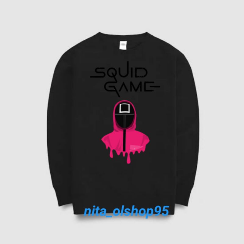 crewneck squid game sweater anak squid game