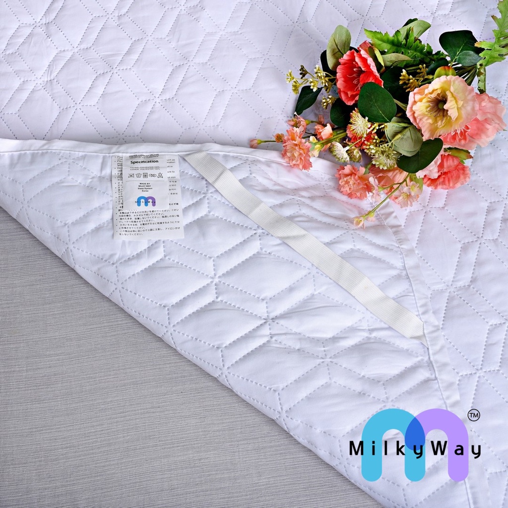 [MilkyWay] Ultrasonic Mattress Protector / Pelindung Kasur Ultrasonik │ Size: (100 x 200) ─ (200 x 200) cm