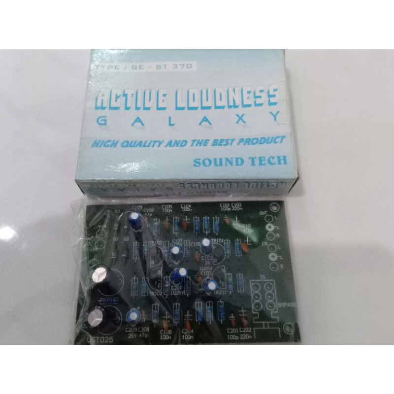 KIT ACTIVE LOUDNESS TR PENAMBAH BASS DAN TREBLE  UKURAN BESAR ( KUALITAS BAGUS)