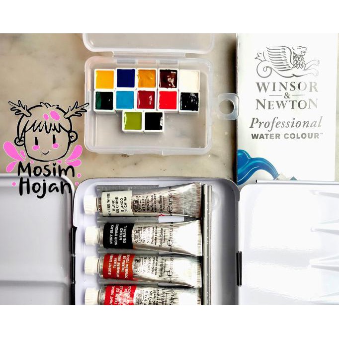

TERBARU CAT AIR WINSOR NEWTON PROFESSIONAL TUBE SHARE MINI PAN 12 WARNA PERALATAN MELUKIS ART SET