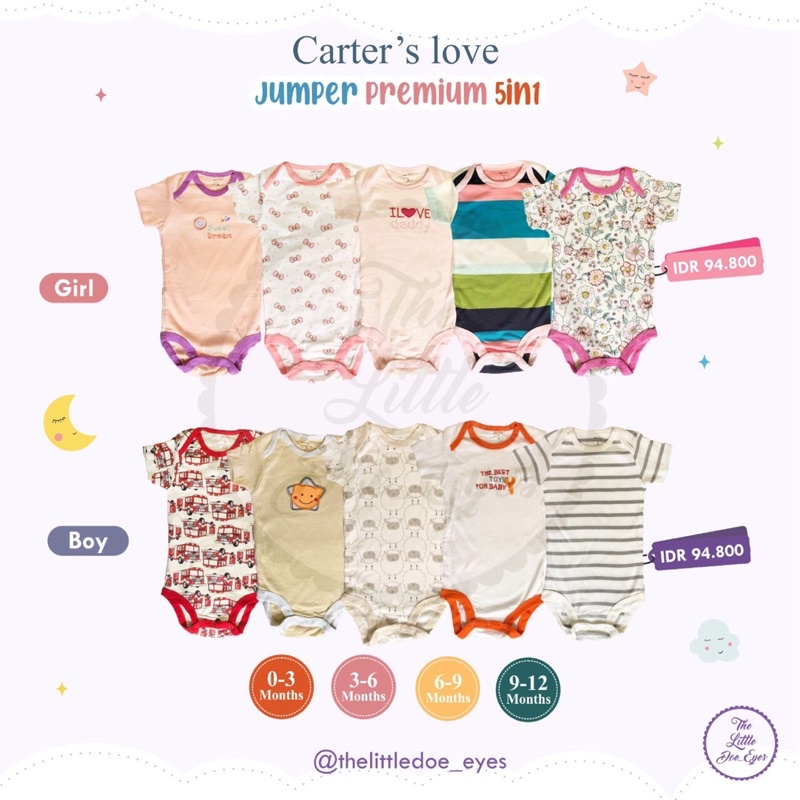 Cart3r’s L0ve Jumper Premium 5in1 Tangan pendek