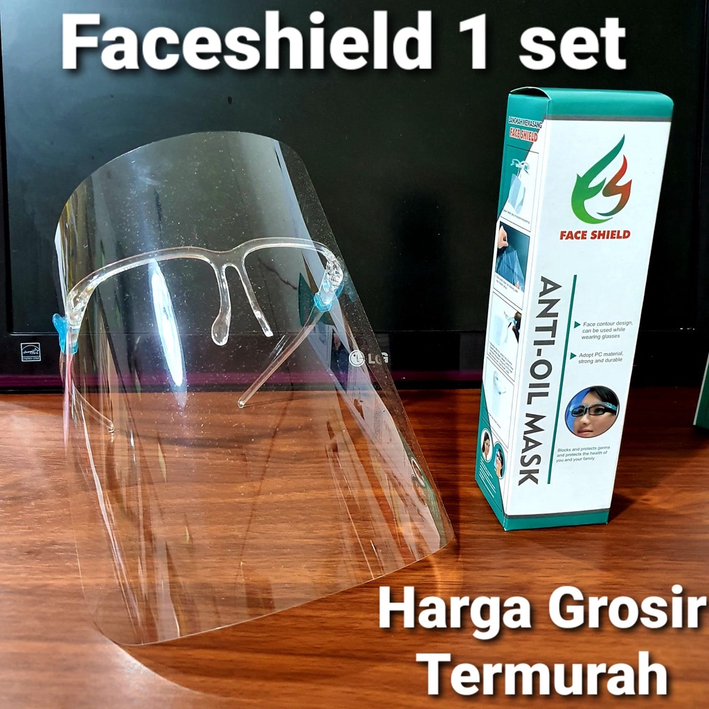 Face Shield Kacamata Nagita Box Satuan Faceshield Kacamata Murah Mask