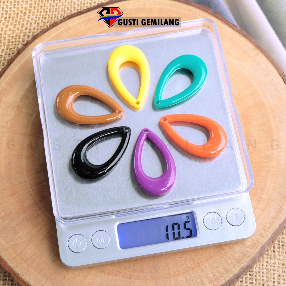 10gram Ulir Plastik Warna-Warni