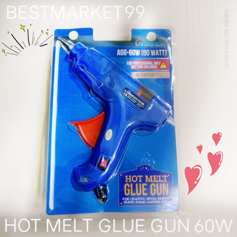 Glue Gun Pistom Lem tembak 60w Hot melt glue gun 60w Good Quality