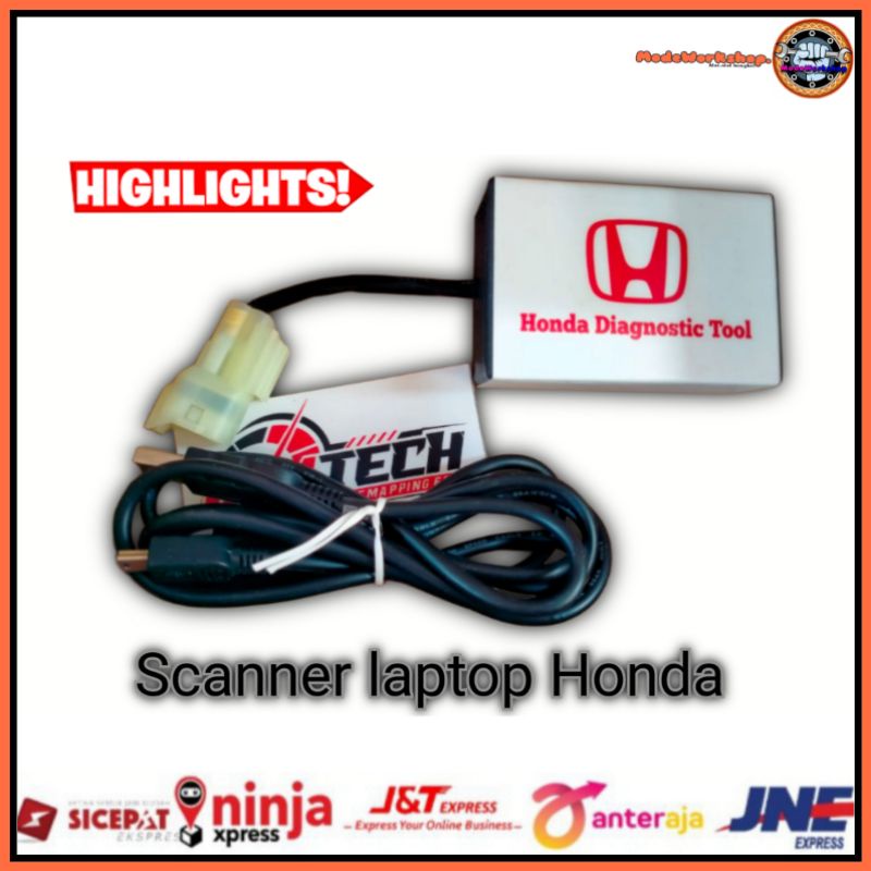 Alat scanner laptop untuk motor honda ,alat scanner motor scanner