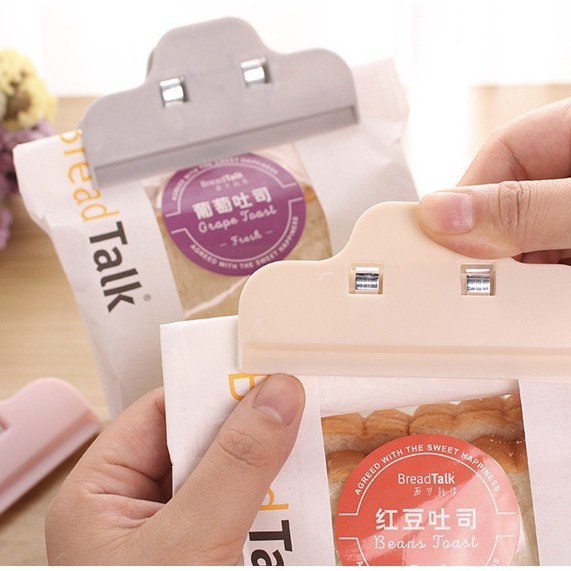 (HK_88)Jepitan Penjepit Plastik Bungkusan Snack Makanan Cemilan Food Snack Seal Sealing Bag Clips Sealer