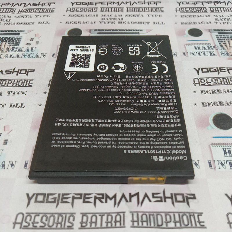 BATRE BATREI BATERAI ASUS ZENFONE 2 LASER 5'5 inch ZE550KL Z00LD ZENFONE 2 LASER 6" ZE601KL 2100 mAh