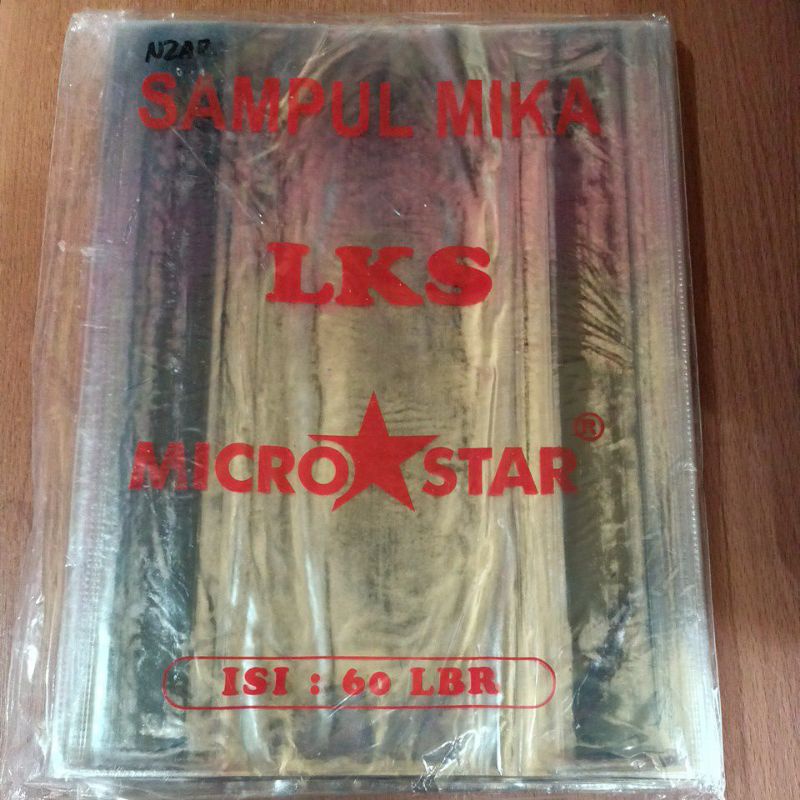 

sampul mika untuk buku paket/sampul mika LKS (ecer)