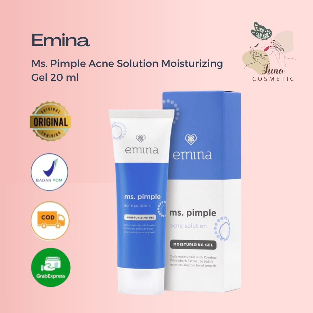 EMINA Ms Pimple Acne Solution Moisturizing Gel 20ml