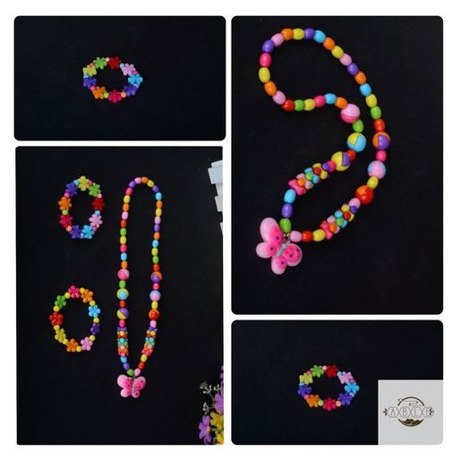 KIDS DIY - 24 Children's Beaded Toys - 24 Manik-Manik Perhiasan Anak