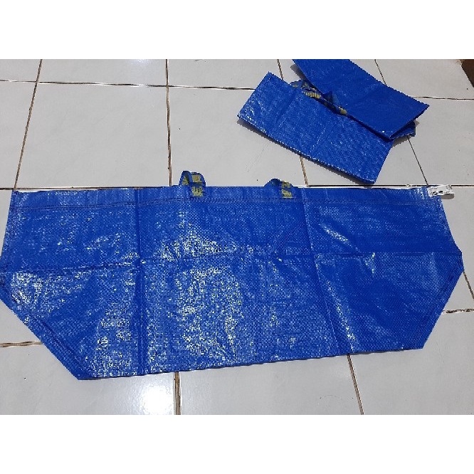 FRKTA Kantong belanja besar / large biru 71 l