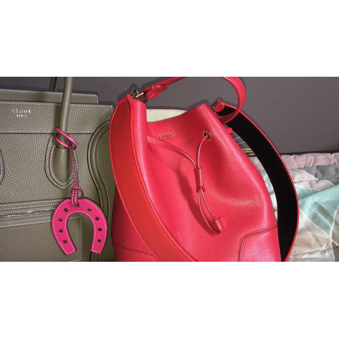 Hermes leather charm bagcharm murah import gantungan aksesoris tas BERKUALITAS