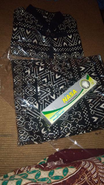 Keluarga Batik Couple Sarombit Seragaman Kondangan Tanah Abang Wanita Murah Princess Azkana Sogan 03