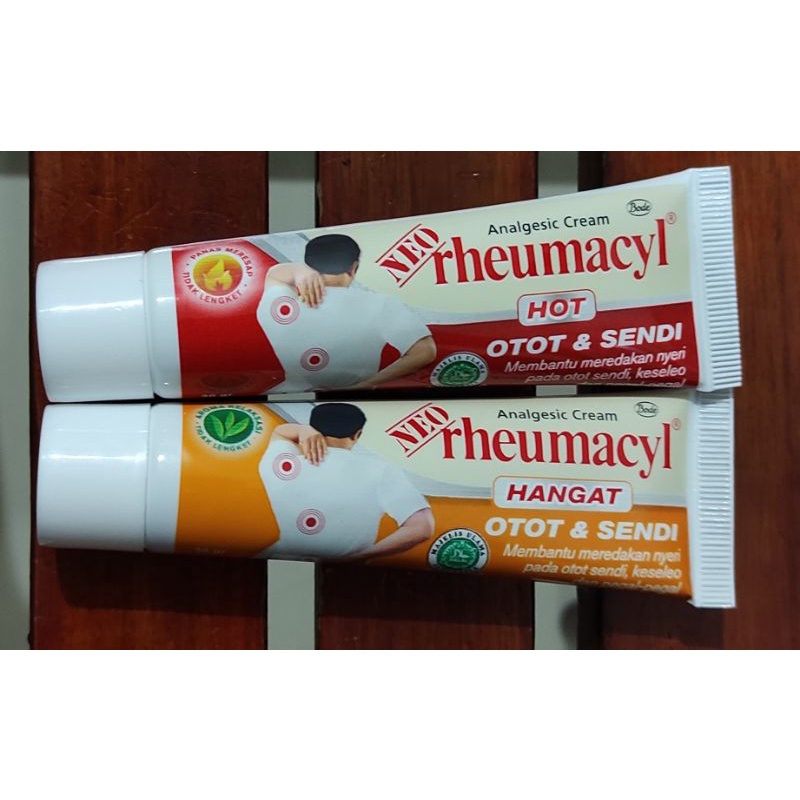 Neo Rheumacyl Cream / Meredakan Nyeri Otot / Sendi / Pegal-pegal / Hangat dan Hot