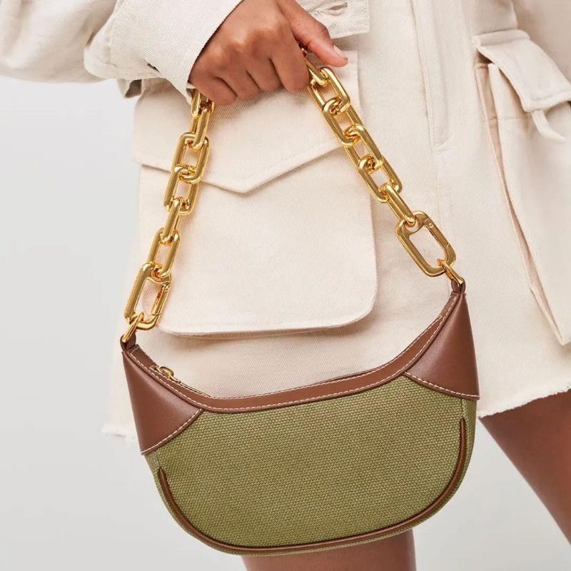 7.7 SALE | CK Shalia Chain-Handle Moon Bag