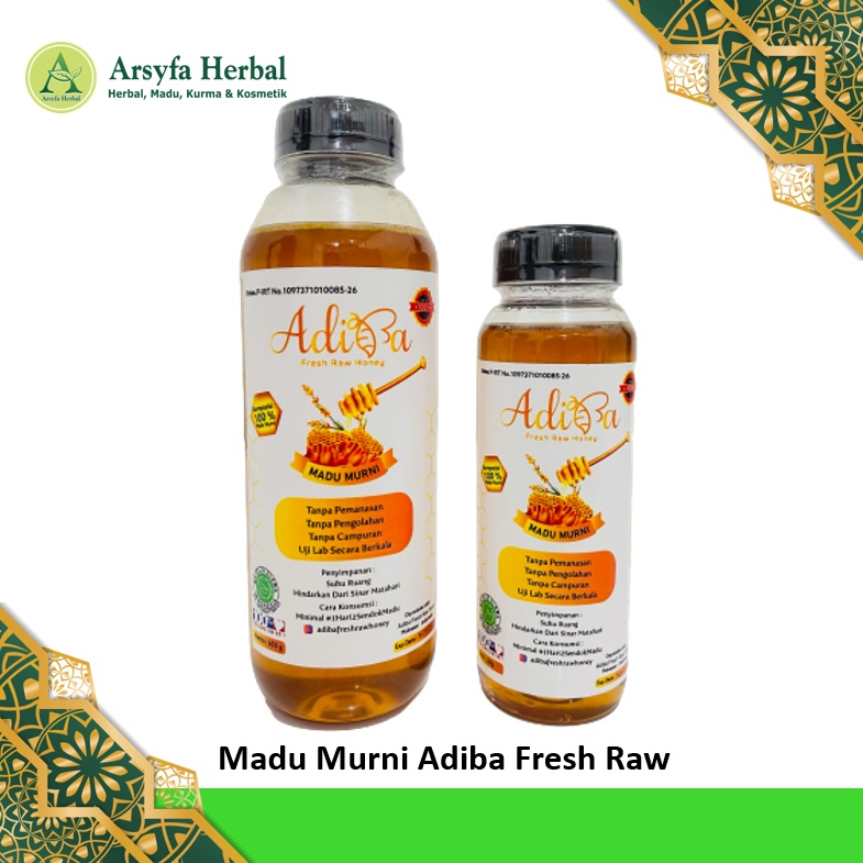 

Madu Murni Adiba Fresh Raw Honey / Madu murni asli 100% / Madu asli 100%