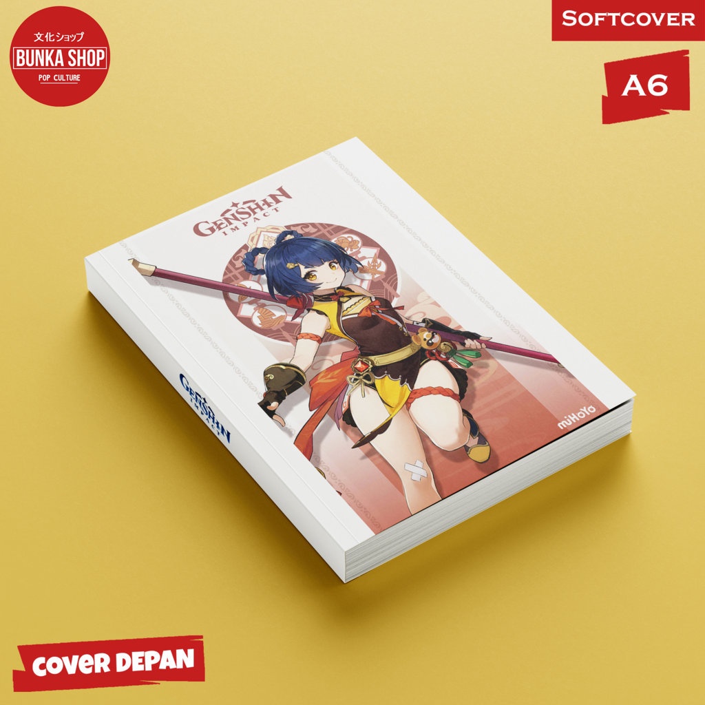 

Pocket Note Game Genshin Impact Xiangling Softcover A6 Buku Tulis Catatan Notes Agenda Planner Jurnal