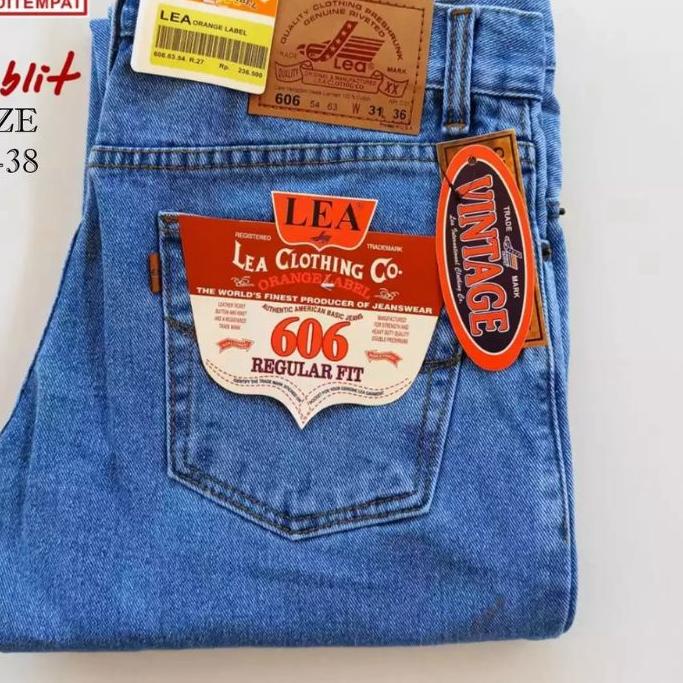 LEA CELANA JENS STANDART LEA PANJANG PRIA REGULAR CELANA PANJANG PRIA CELANA JEAN PRIA ✯