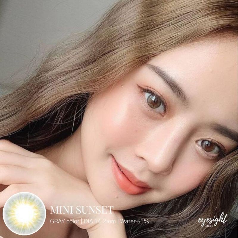 SOFTLENS KITTY KAWAII MINI SUNSET / softlens BLACK PINK