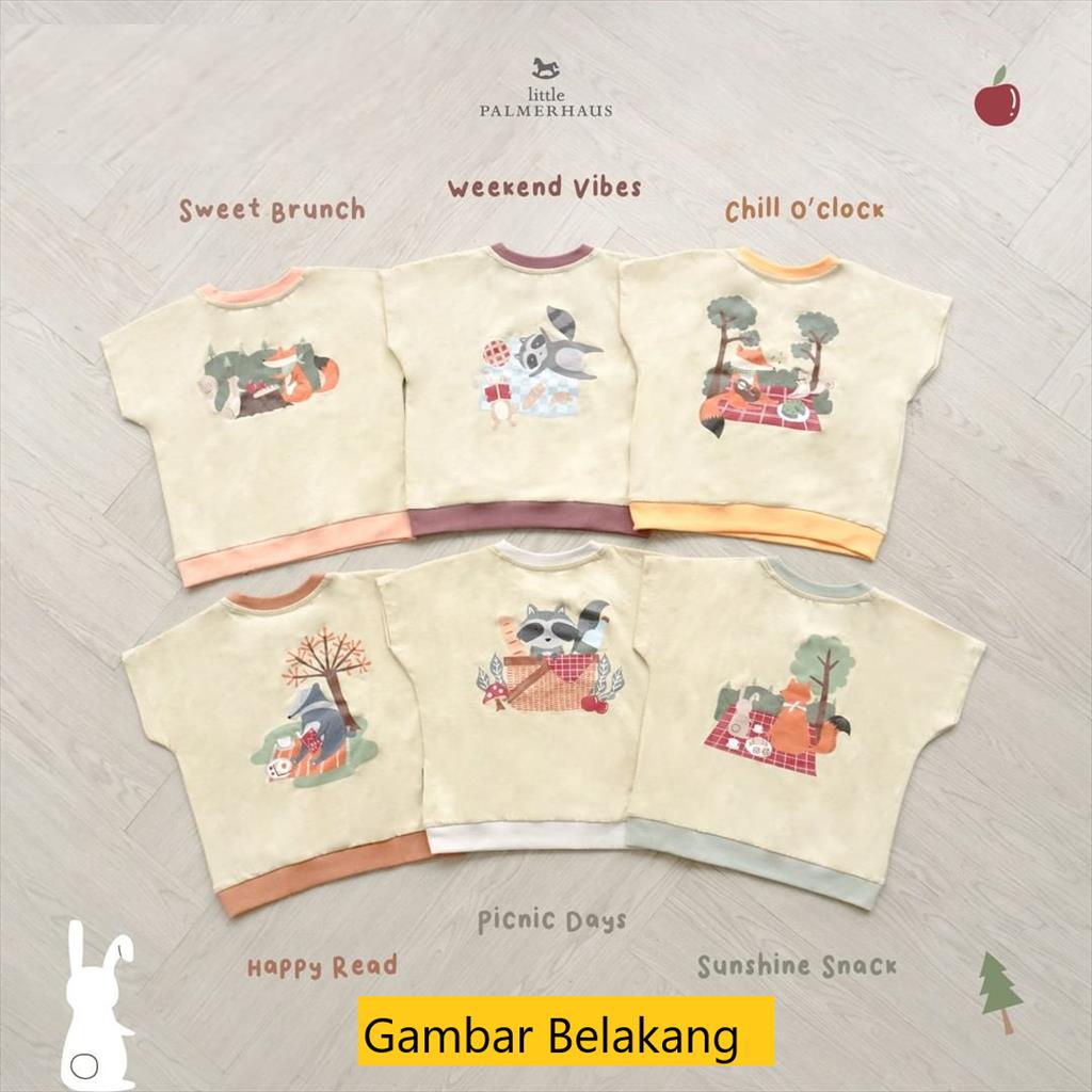 LITTLE PALMERHAUS (1stel) Garden Party Set / Stelan Anak Pendek