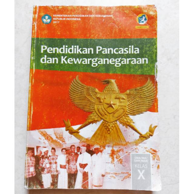 PRELOVED BUKU PKN KELAS 10 SMA Kurikulum 2013 Revisi