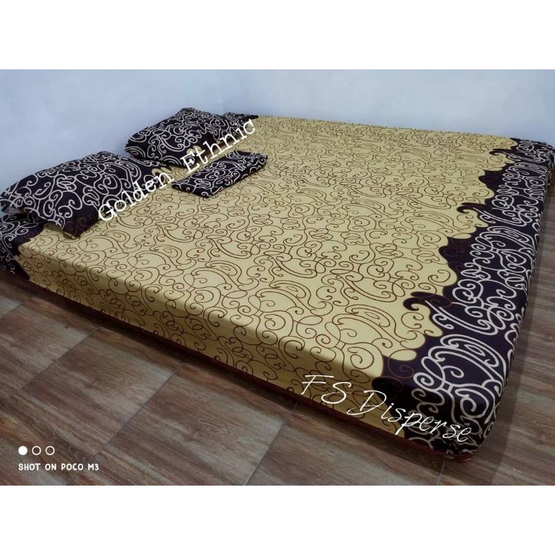 Sprei Homemade motif Golden Ethnic