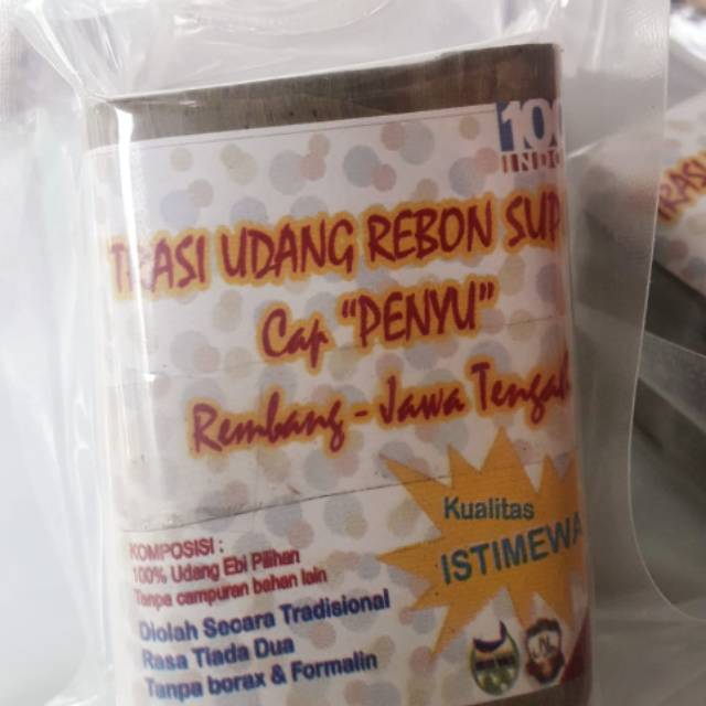 

Terasi udang rebon super