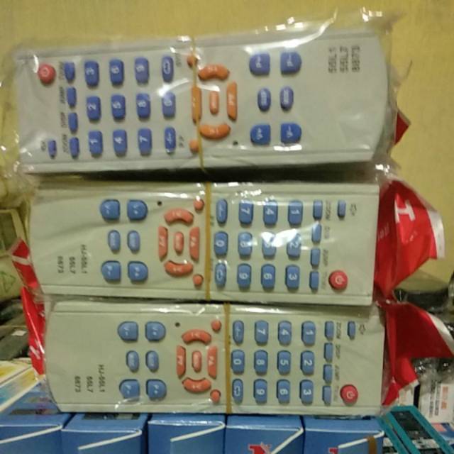 Remote TV Multi Cina/ Ganti Mesin Untuk TV Tabung Remote Cina 55L1