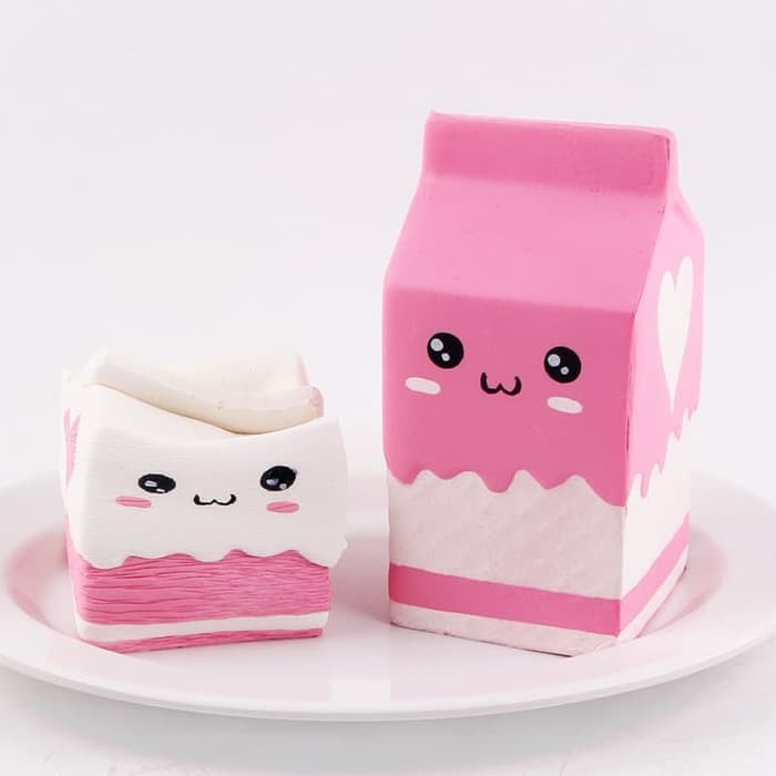 Squishy Milk Box Kotak Susu Slow Rising Jumbo