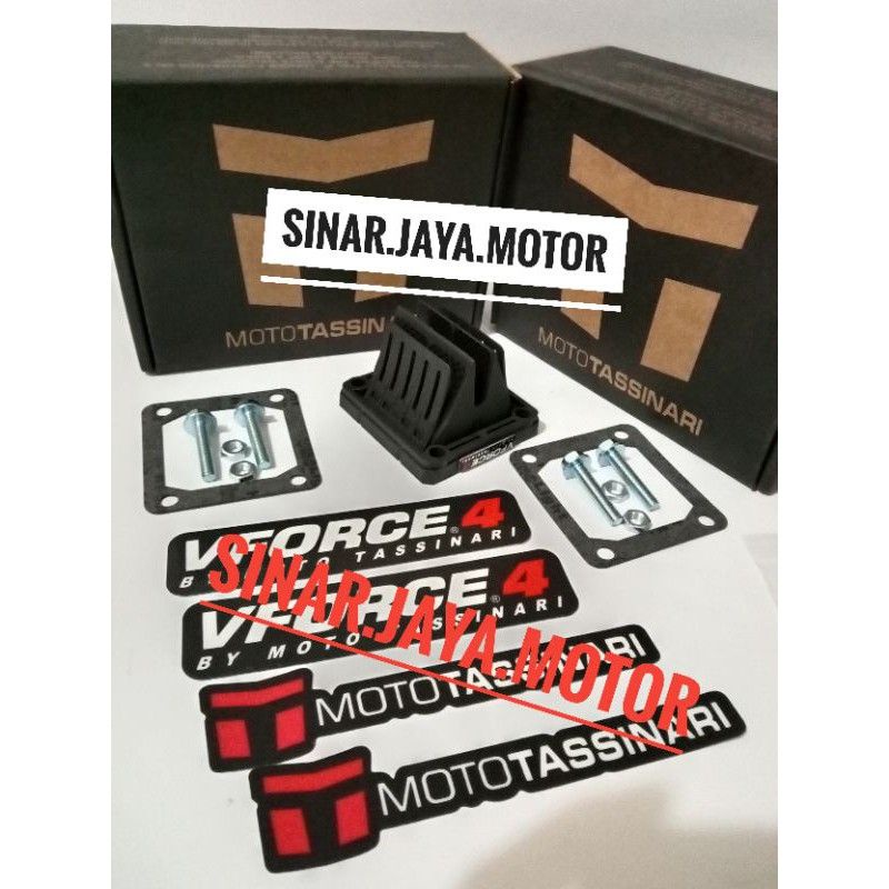 RUMAH MEMBRAN VFORCE 4 RXZ VFORCE 3 RXK RX KING BY MOTO TASSINARI 1PAKET RUMAH  LIDAH KARBON RACING ORIGINAL