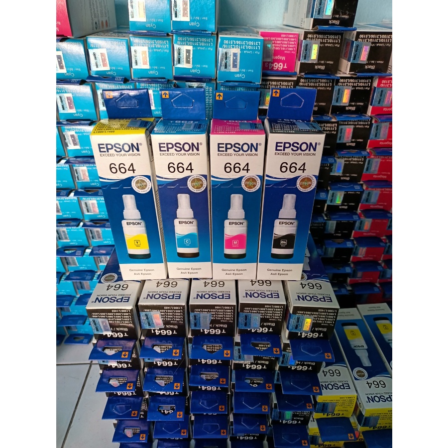 Tinta Epson 664 satu set