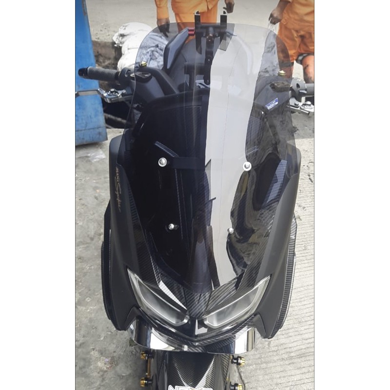 Visor windshield yamaha nmax old dan nmax new 2020 model xmax panjang 57cm ultimate tebal 3mm