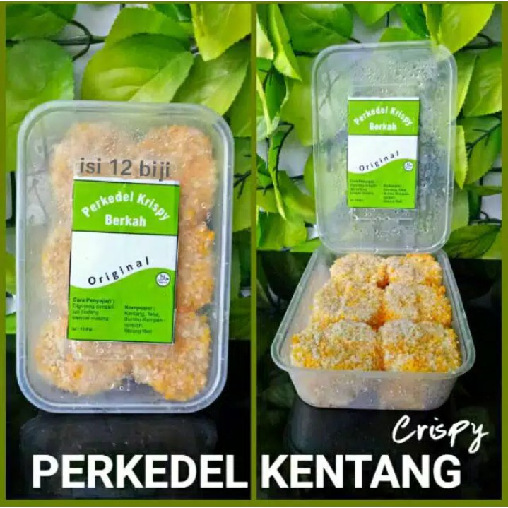 

Perkedel kentang crispy isi 12 pcs