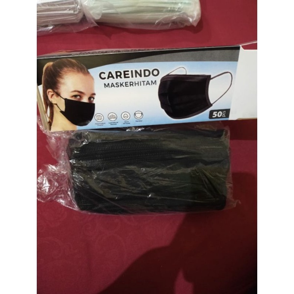 masker hitam careindo