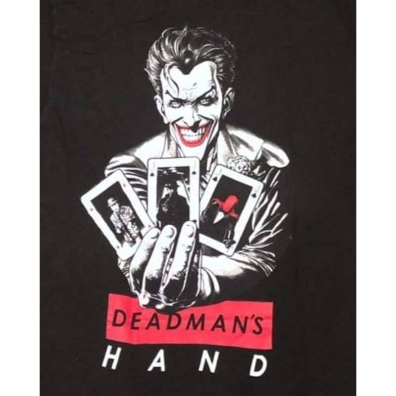 kaos karakter dc comics joker original second