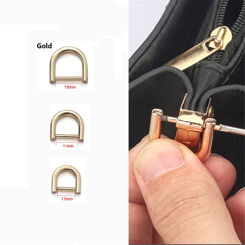 2 Pcs Sekrup Buckle Bentuk D Untuk Reparasi Tas Koper