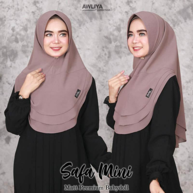 jilbab khimar safa mini ori awliya hijab
