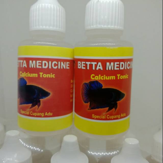 Betta medicine calcium tonic special cupang adu / obat ikan cupang adu