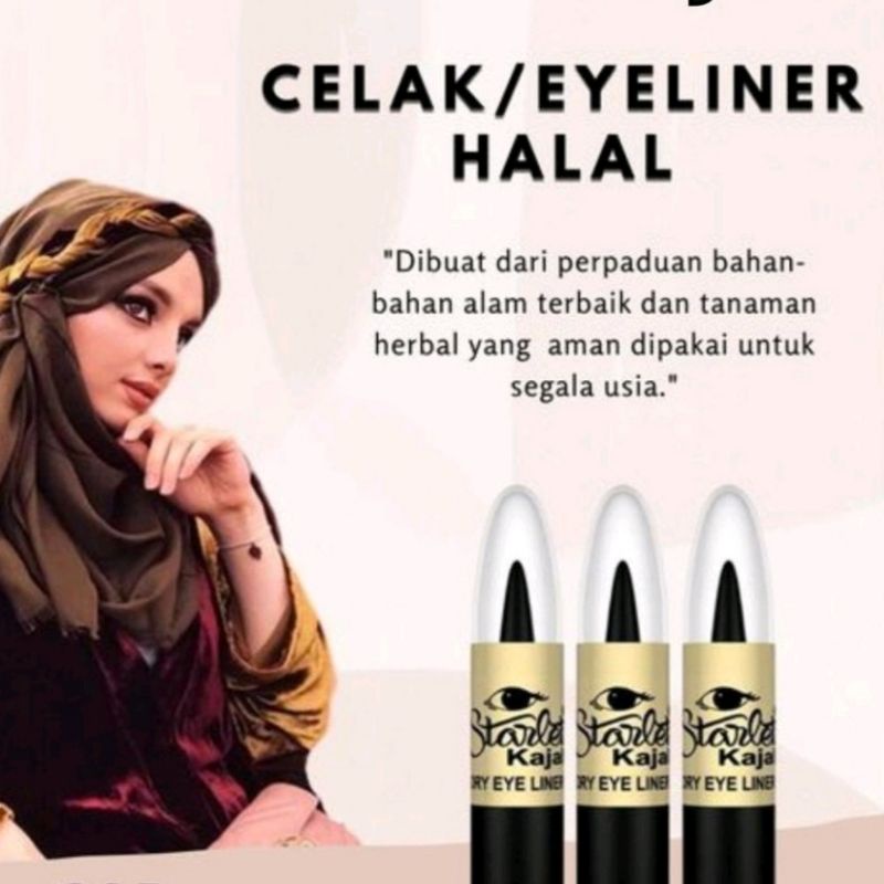 Ori celak mata arab halal sifat mata khas arab celak wudlu celak kajal starlet eyeliner celak mata arab celak wudlu celak sunah