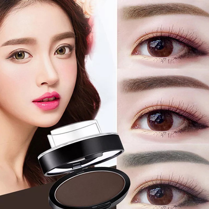 EYEBROW STAMP STEMPEL CETAKAN ALIS INSTAN STAMPEL EYE BROW INSTANT PENSIL STAMPLE MAKE UP MATA CEPAT 3 DETIK SELESAI MAKEUP ALIS ALIS BUBUK CAP TAHAN AIR BUBUK RIAS PROFESIONAL ALAMI KOSMETIK TAHAN LAMA U145