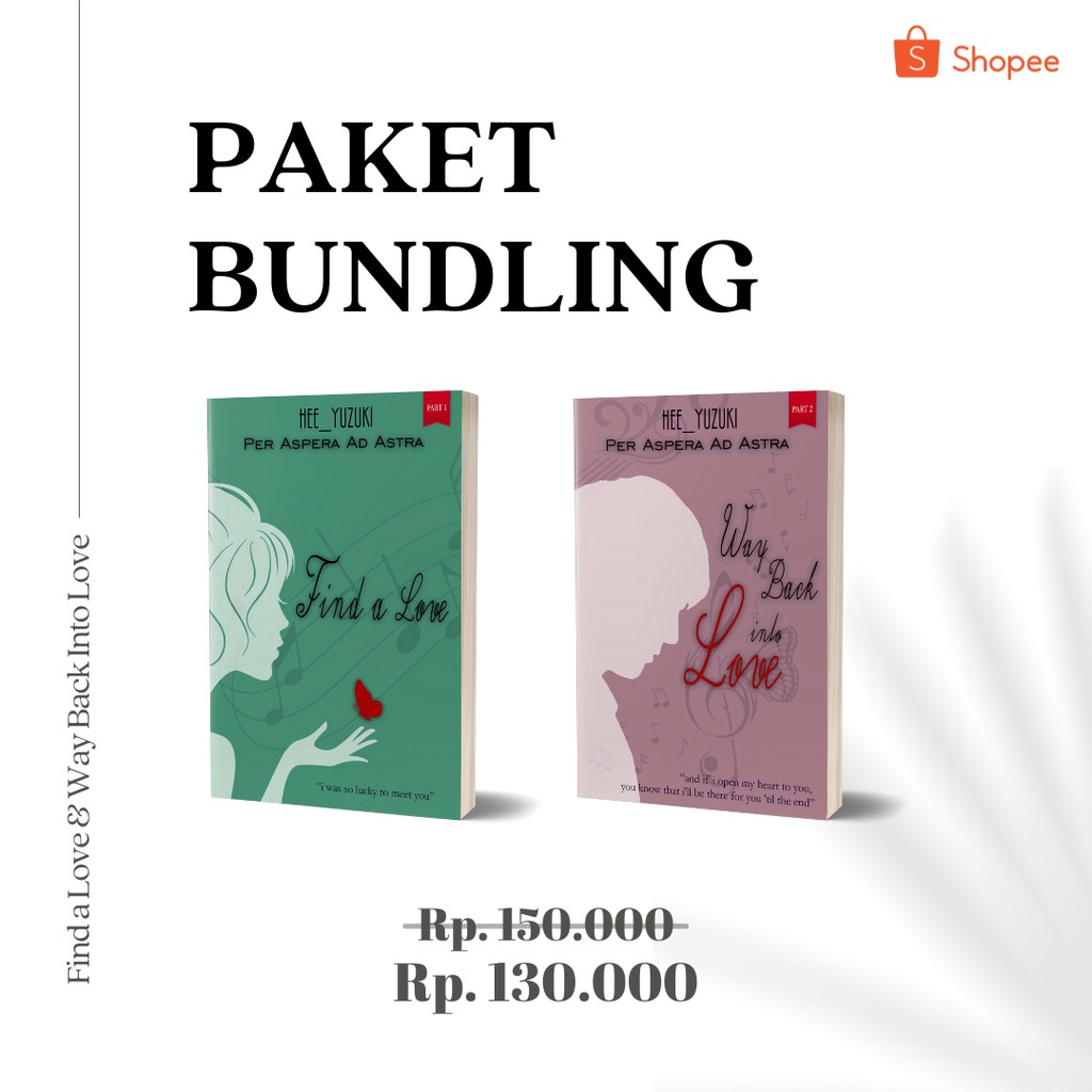 Paket Bundling Find a Love dan Way back Into Love