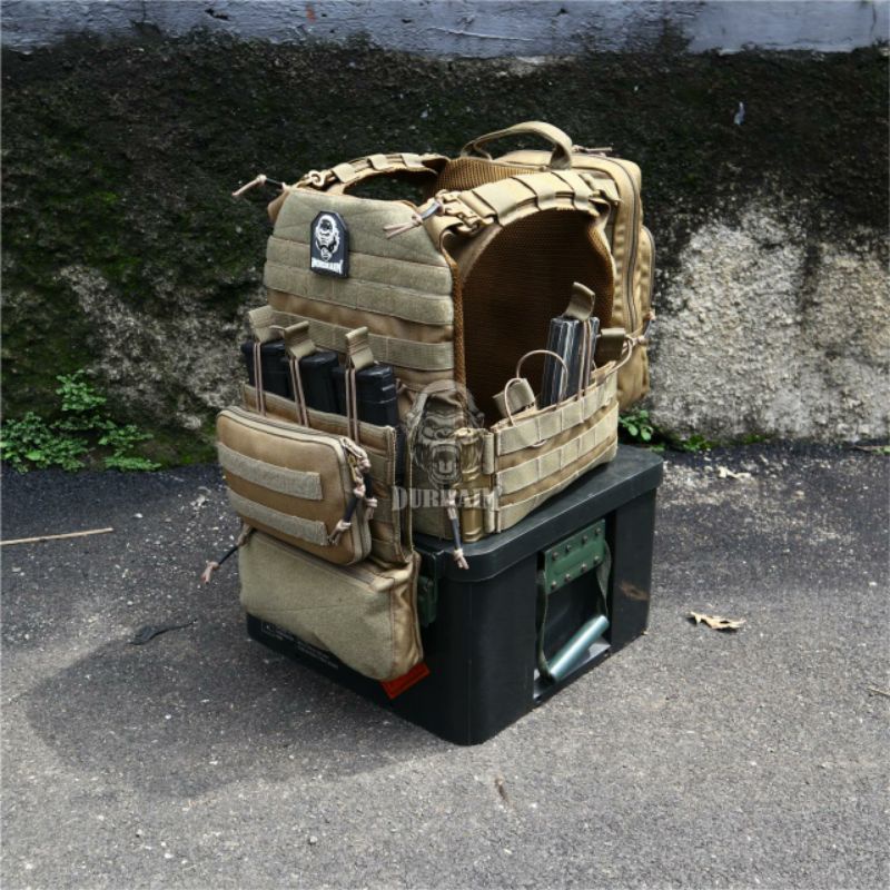 body vest warna gurun royal viper durhaim original